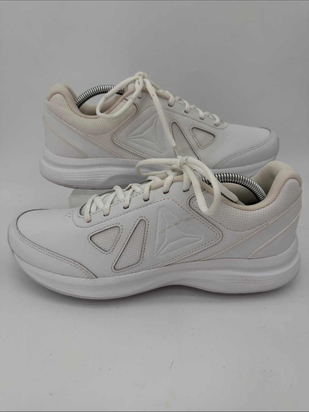Reebok Walk Ultra 6 DMX Max "Triple White" Men's Size 9.0 Like New